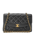 CHANEL Shoulder Bag Tote Bag Matelasse Caviar Skin Black Gold-Tone Hardware Pre-Owned