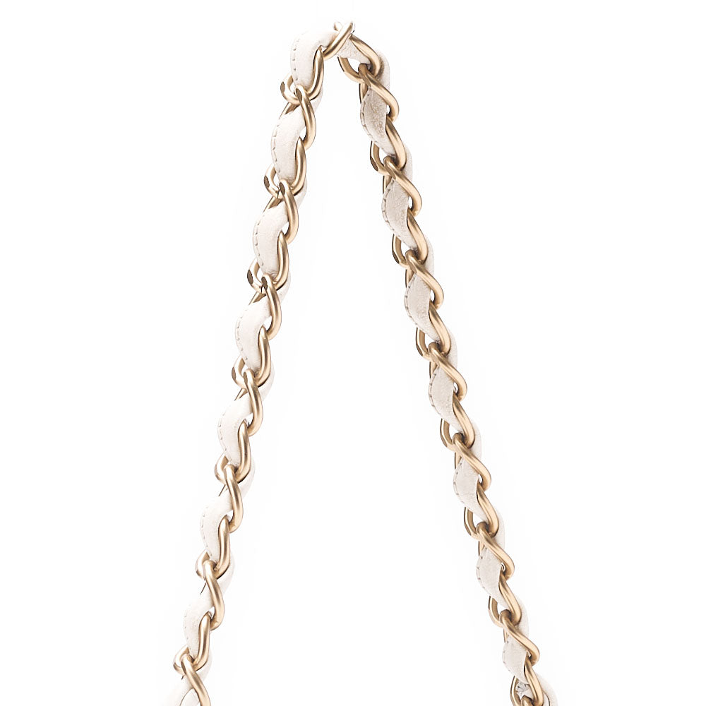 CHANEL Chanel Chocolate Bar 2.55 Turnlock Chain Handbag Satin X Lambskin Black Gold-Tone Hardware, Pre-Owned