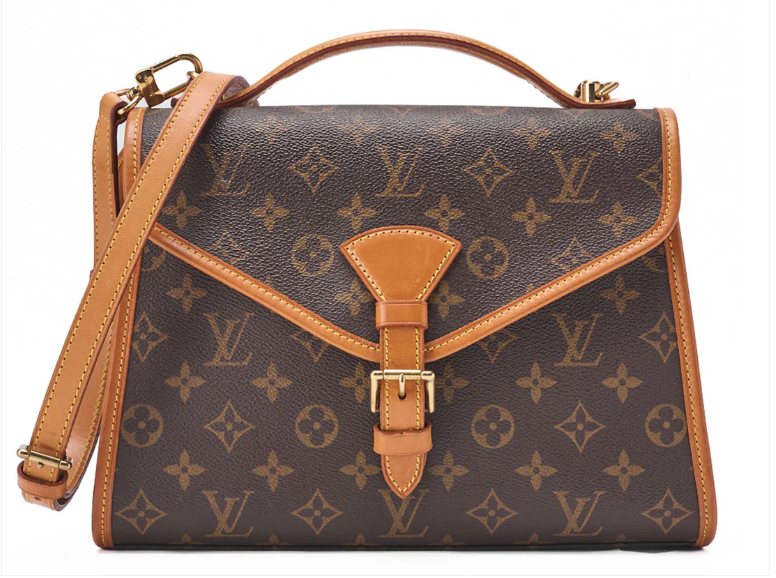 LOUIS VUITTON  Monogram Bel Air, Canvas, Brown, Gold-Tone Hardware, Pre-Owned