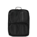 HERMES Acapulco Carry Bag Toile Chevron Black Gold-Tone Hardware Pre-Owned