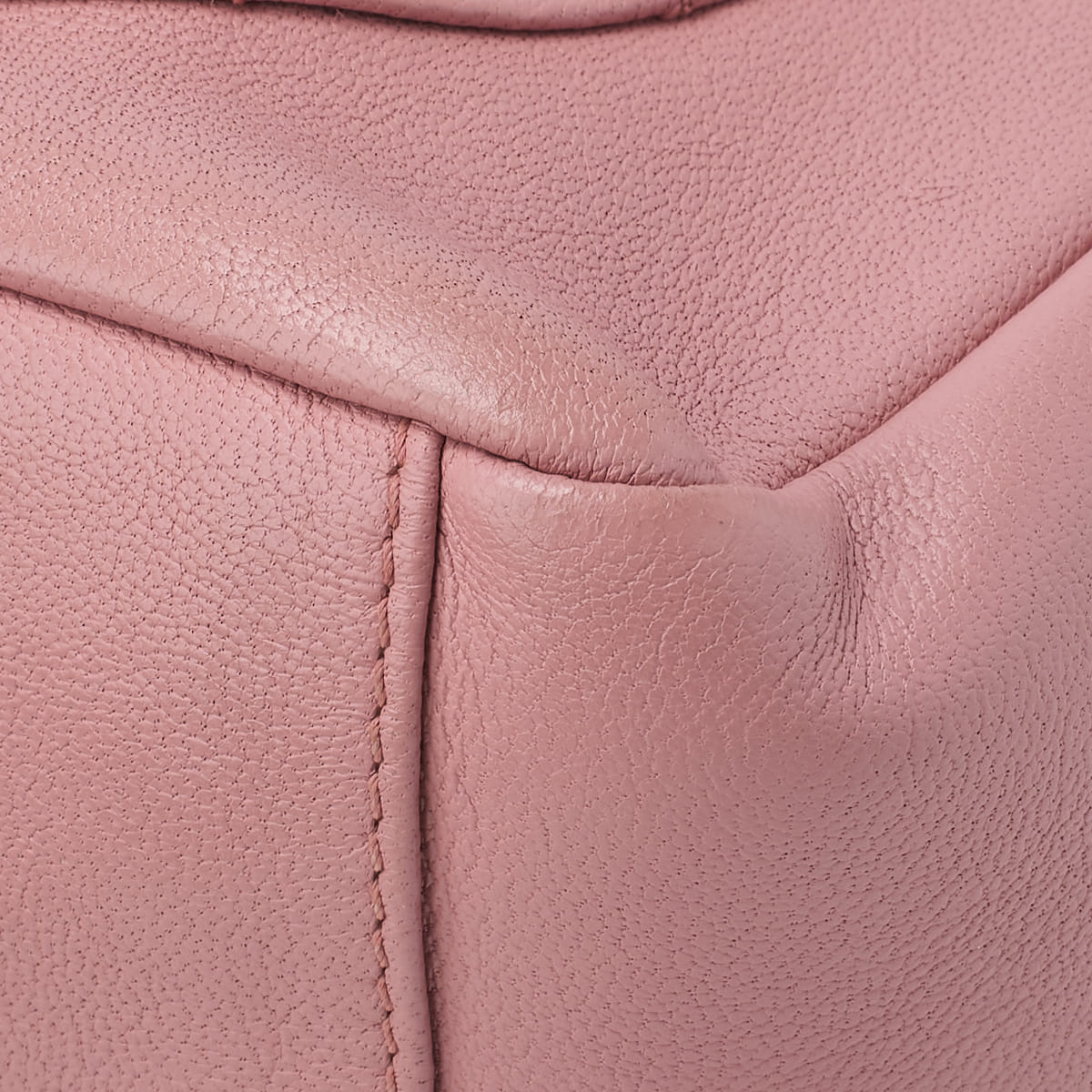CHANEL Mini Shoulder Bag Matelasse Round Flap Chain Shoulder Lambskin Pink Gold-Tone Hardware Pre-Owned