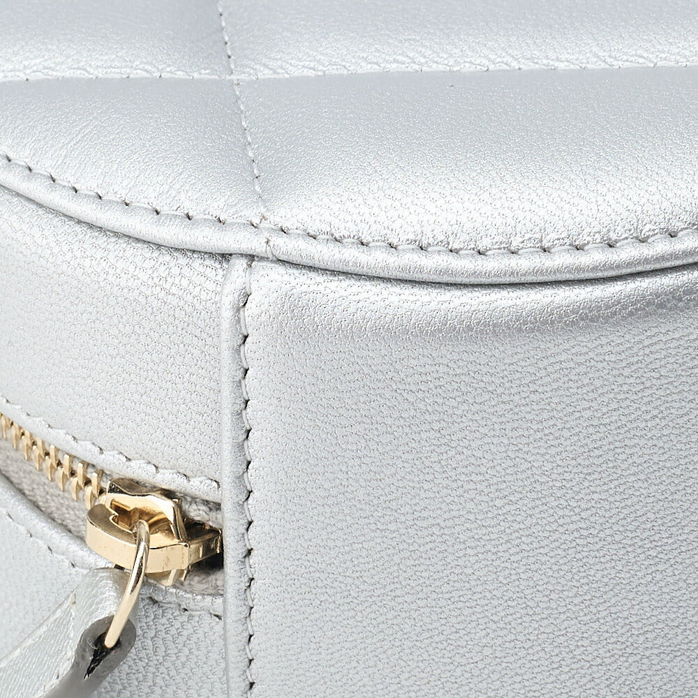CHANEL Shoulder Bag Tote Bag 19 Matelasse Chain Shoulder Lambskin Silver Gold-Tone Hardware Pre-Owned