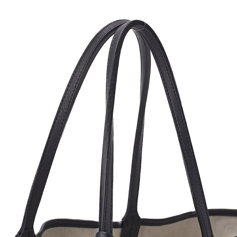 Goyard Saint Louis PM Tote Bag, Coated Canvas, Black, Silver-Tone Hardware, Pre-Owned
