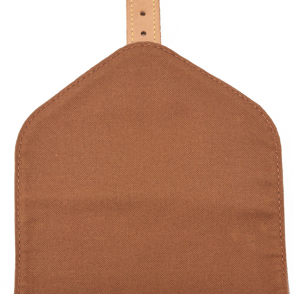 Louis Vuitton Shoulder Backpack Bag Monogram Canvas Brown Gold-Tone Hardware Pre-Owned