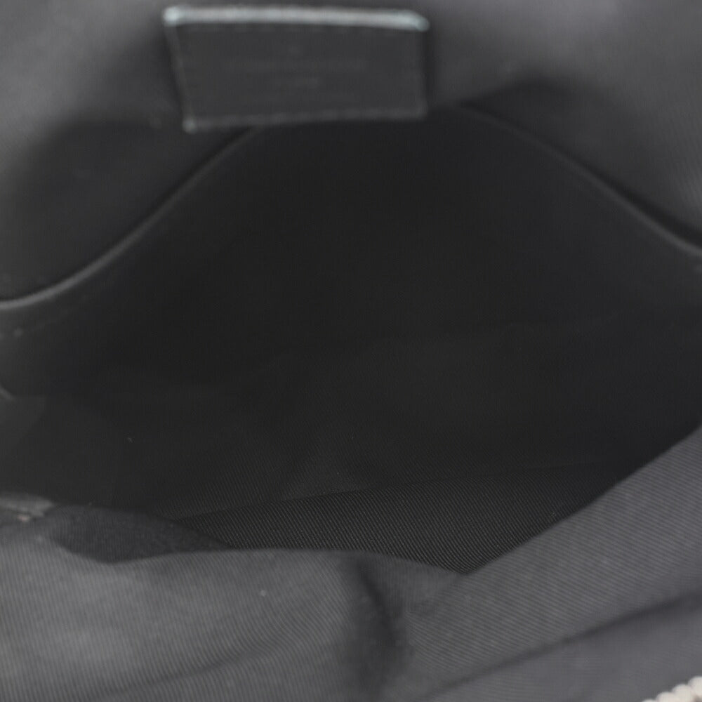 Louis Vuitton Shoulder Bag, Damier Infini, Black Noir, Silver-Tone Hardware, Pre-Owned