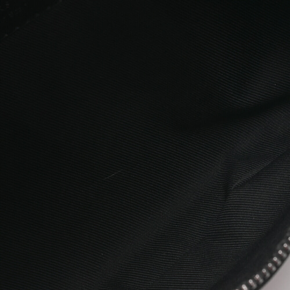 Louis Vuitton Shoulder Backpack Bag Monogram Shadow Black Noir Silver-Tone Hardware Pre-Owned