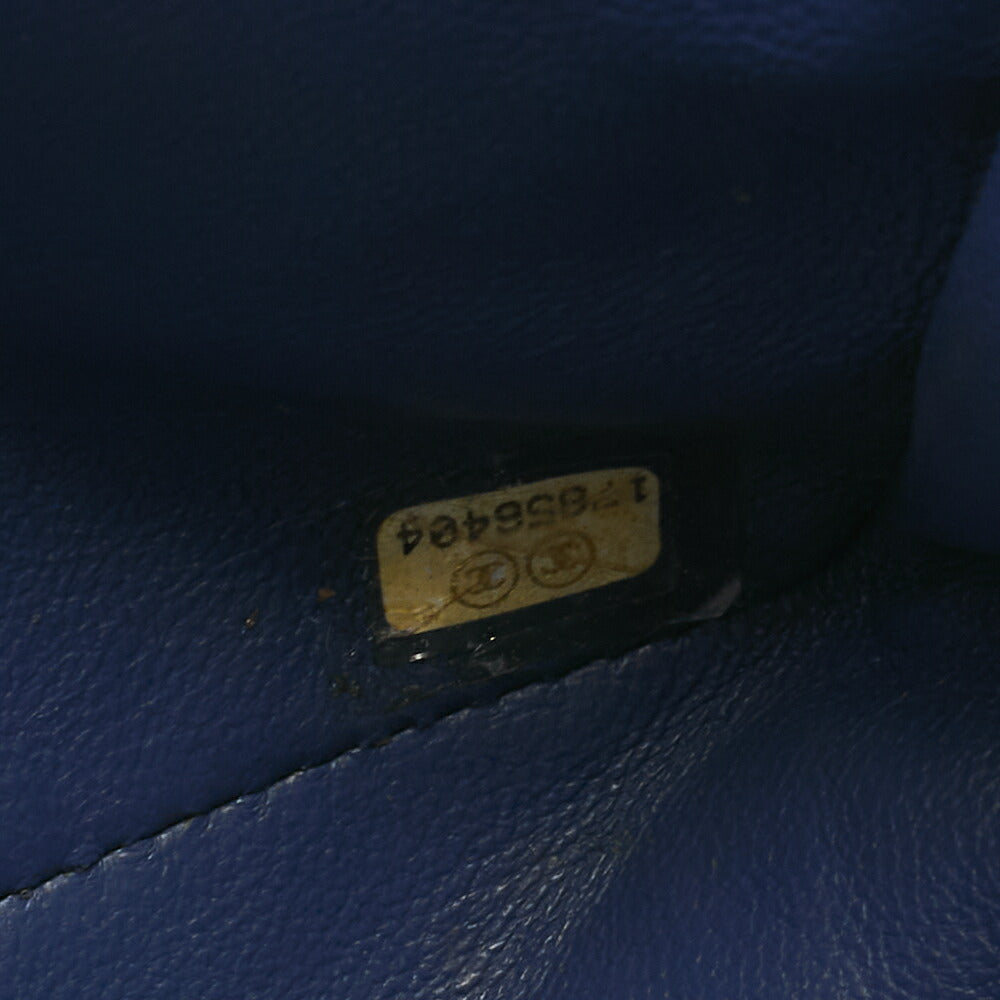 CHANEL Shoulder Bag, Boy Chanel, Matelasse, Denim, Blue, Silver-Tone Hardware, Pre-Owned