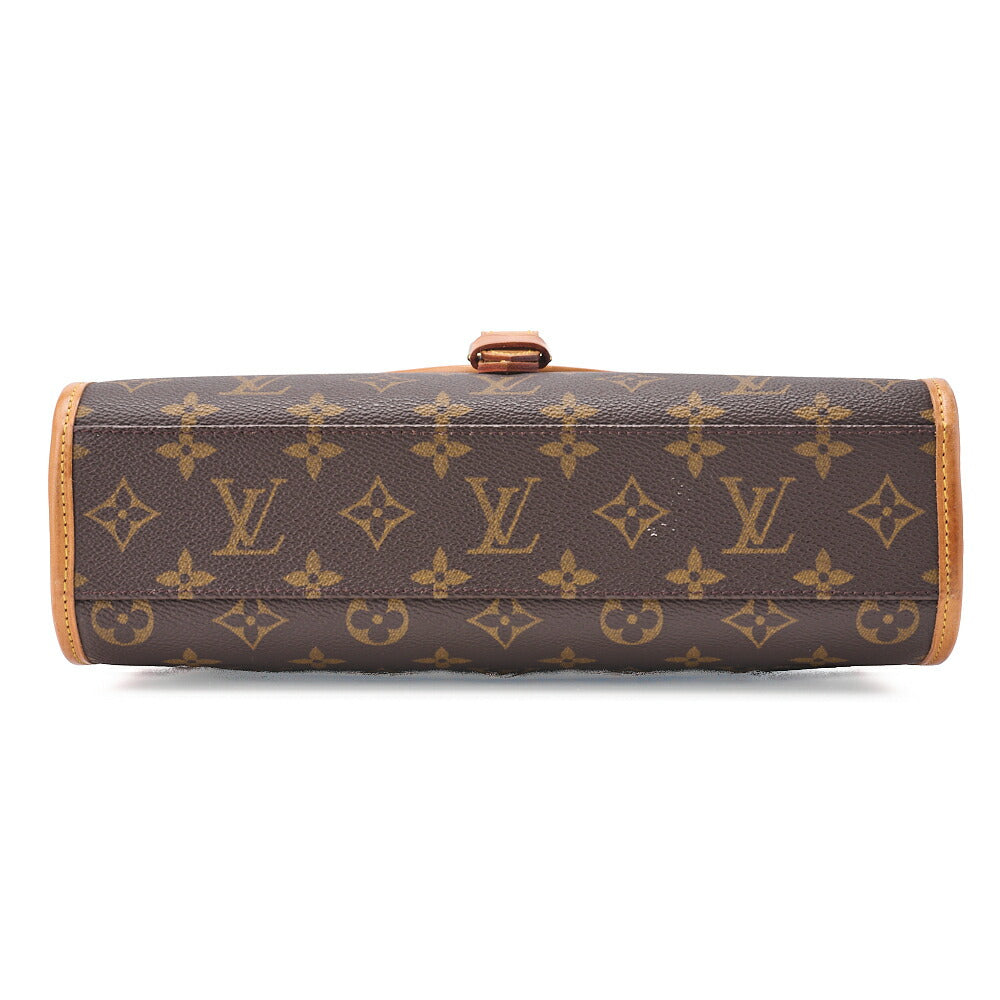 Louis Vuitton Shoulder Bag, Monogram Bel Air, Canvas, Brown, Gold-Tone Hardware, Pre-Owned