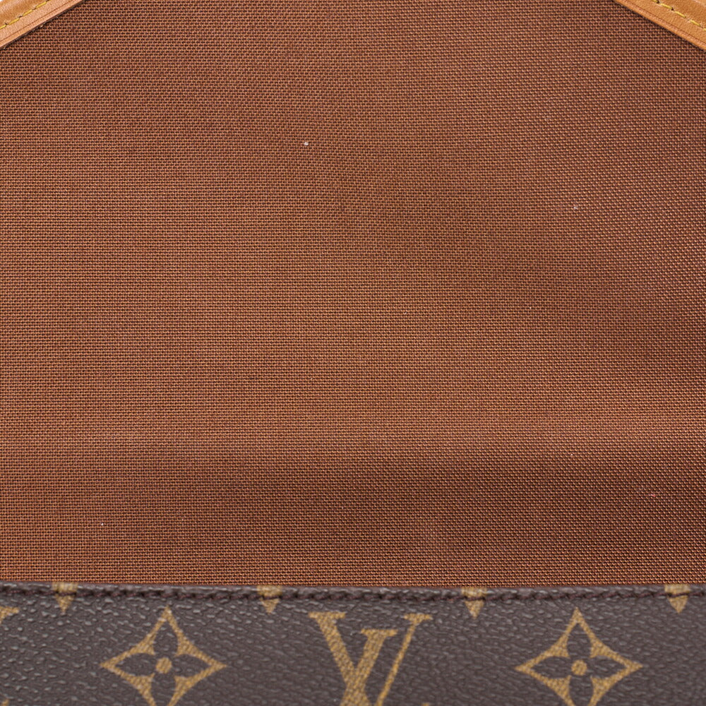 Louis Vuitton Shoulder Bag, Monogram Bel Air, Canvas, Brown, Gold-Tone Hardware, Pre-Owned