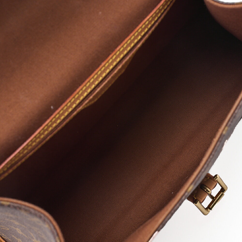 Louis Vuitton Shoulder Bag, Monogram Bel Air, Canvas, Brown, Gold-Tone Hardware, Pre-Owned