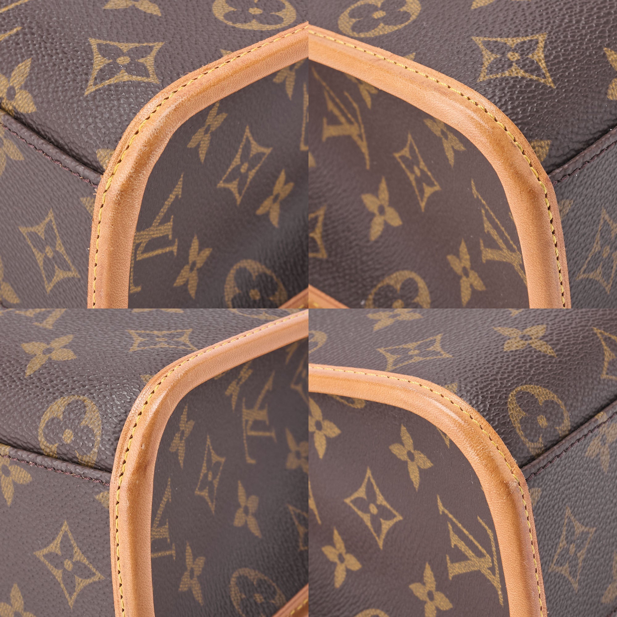Louis Vuitton Shoulder Bag, Monogram Bel Air, Canvas, Brown, Gold-Tone Hardware, Pre-Owned
