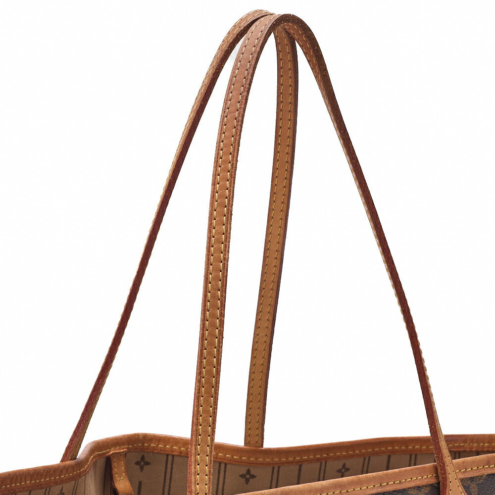 Louis Vuitton Tote Bag, Monogram, Canvas, Brown, Gold-Tone Hardware, Pre-Owned