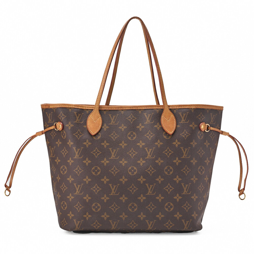 Louis Vuitton Tote Bag, Monogram, Canvas, Brown, Gold-Tone Hardware, Pre-Owned