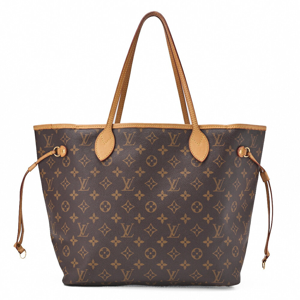 Louis Vuitton Tote Bag, Monogram, Canvas, Brown, Gold-Tone Hardware, Pre-Owned