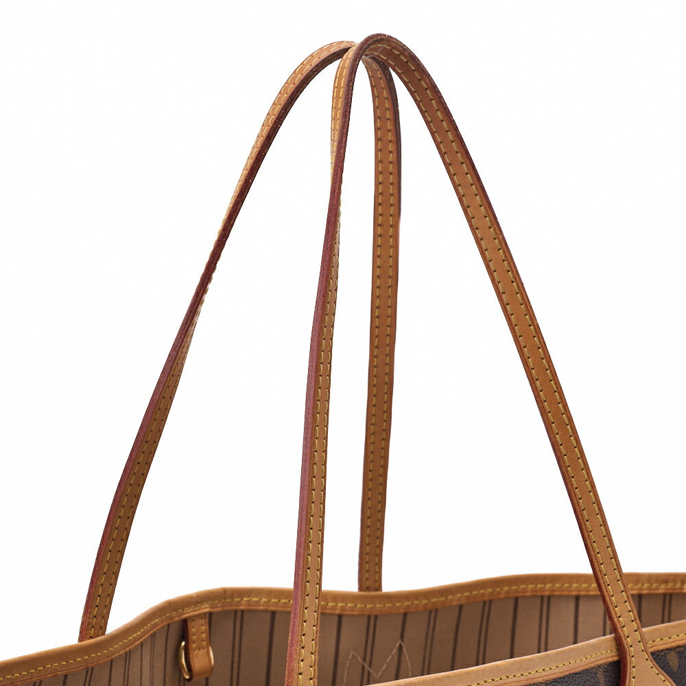 Louis Vuitton Tote Bag, Monogram, Canvas, Brown, Gold-Tone Hardware, Pre-Owned