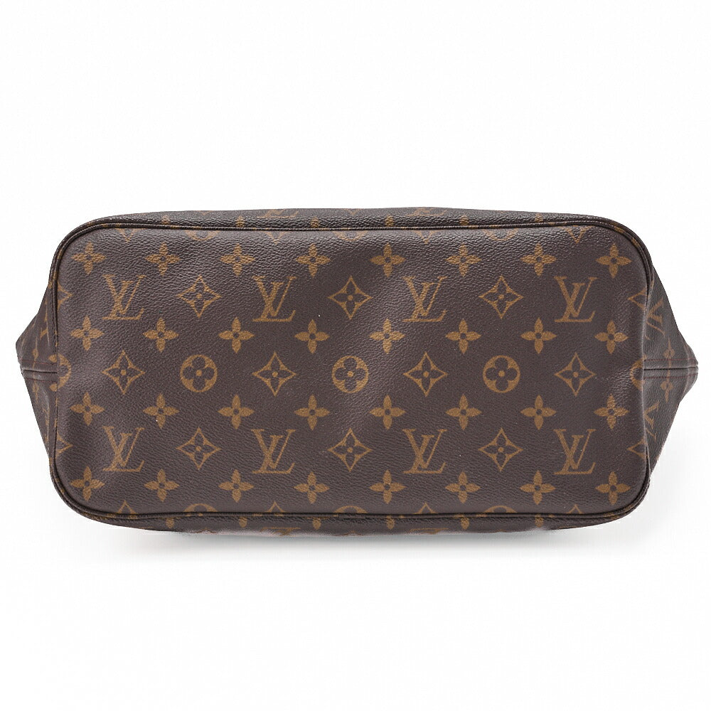 Louis Vuitton Tote Bag, Monogram, Canvas, Brown, Gold-Tone Hardware, Pre-Owned