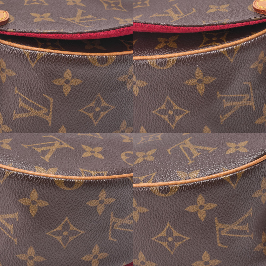 Louis Vuitton Saint-Cloud Monogram Shoulder Bag Brown / Pre-owned
