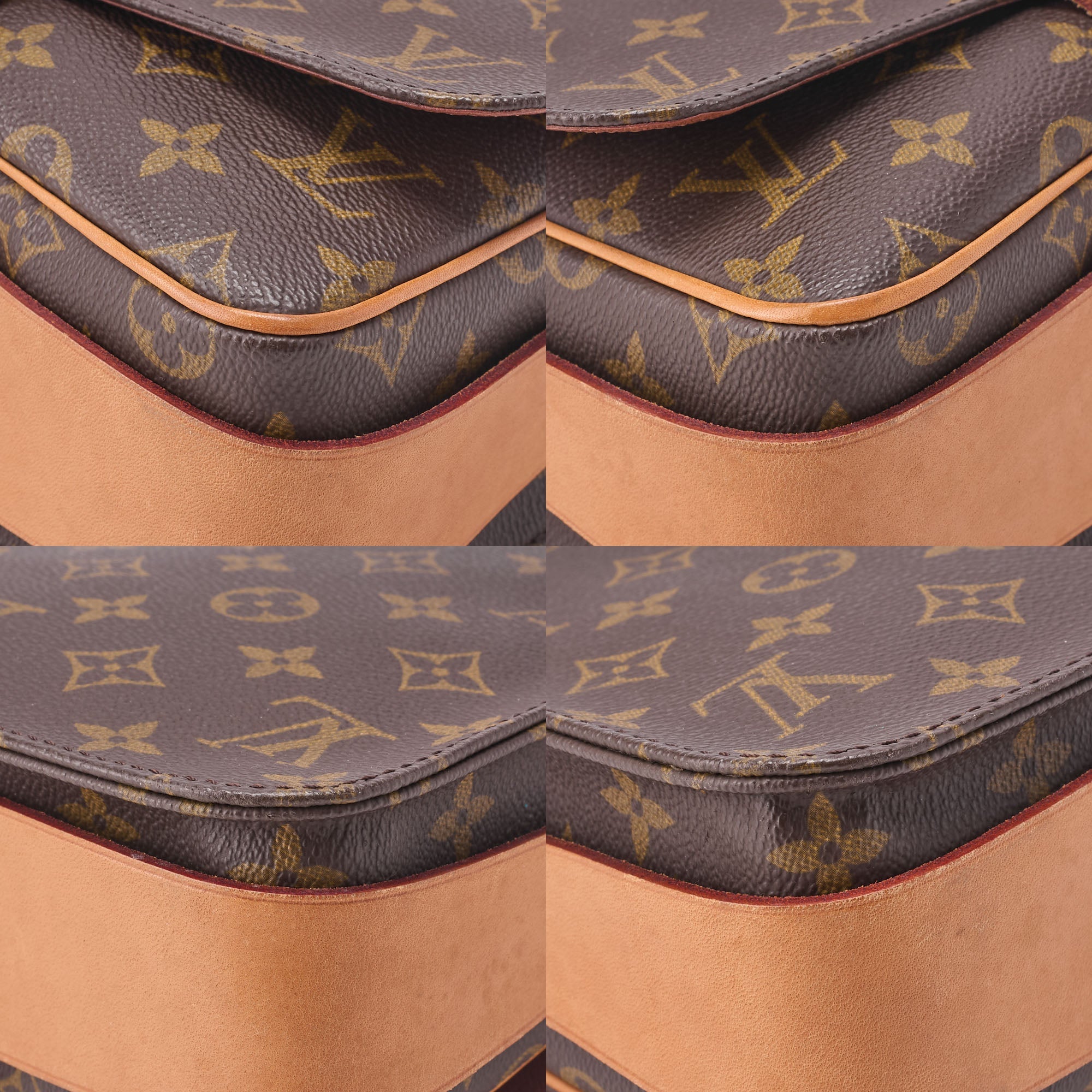 Louis Vuitton Cartouchiere MM Monogram Shoulder Bag / Pre-owned