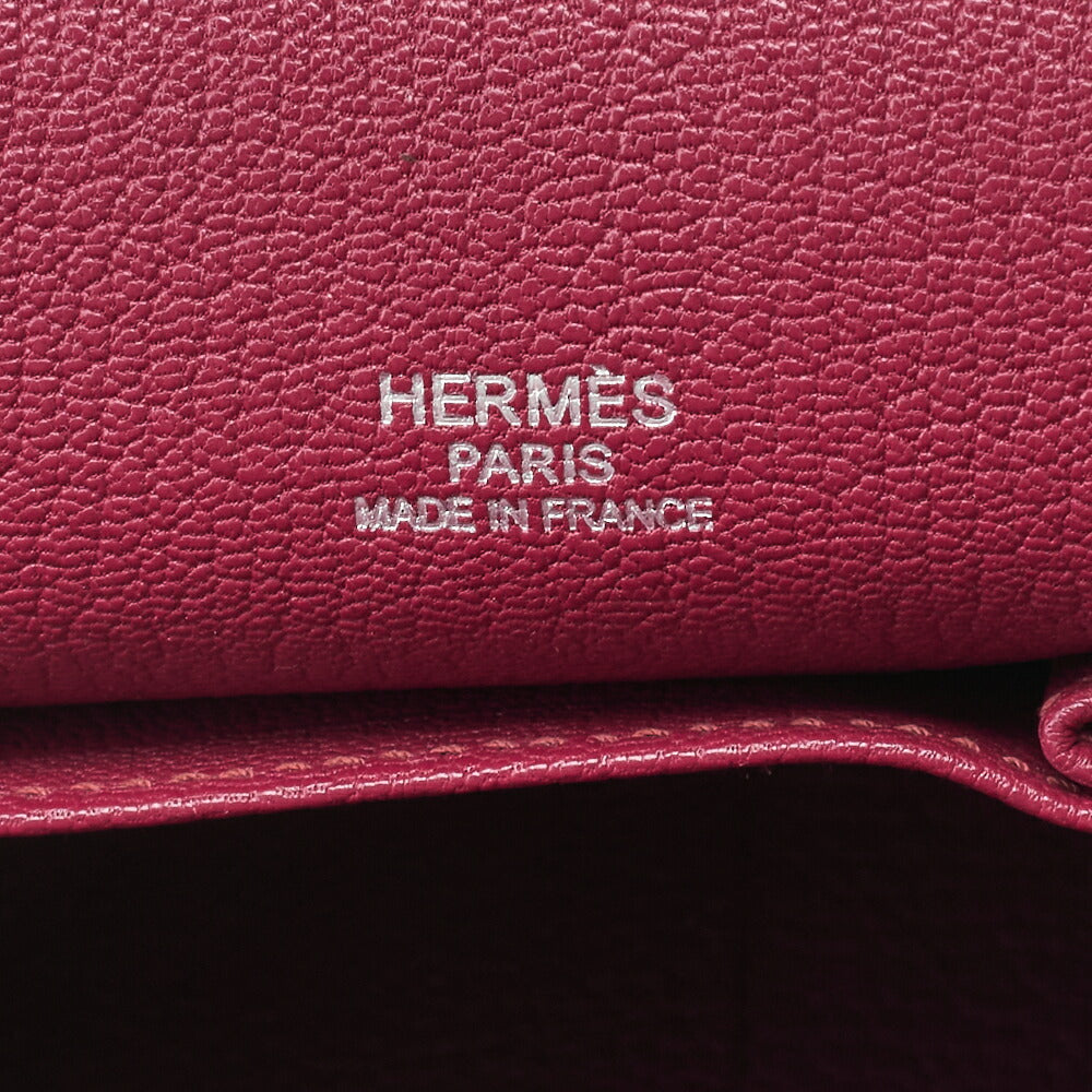 HERMES Gypsiere 34 Shoulder Bag Tryon Clemence Tosca Silver-Tone Hardware Pre-Owned