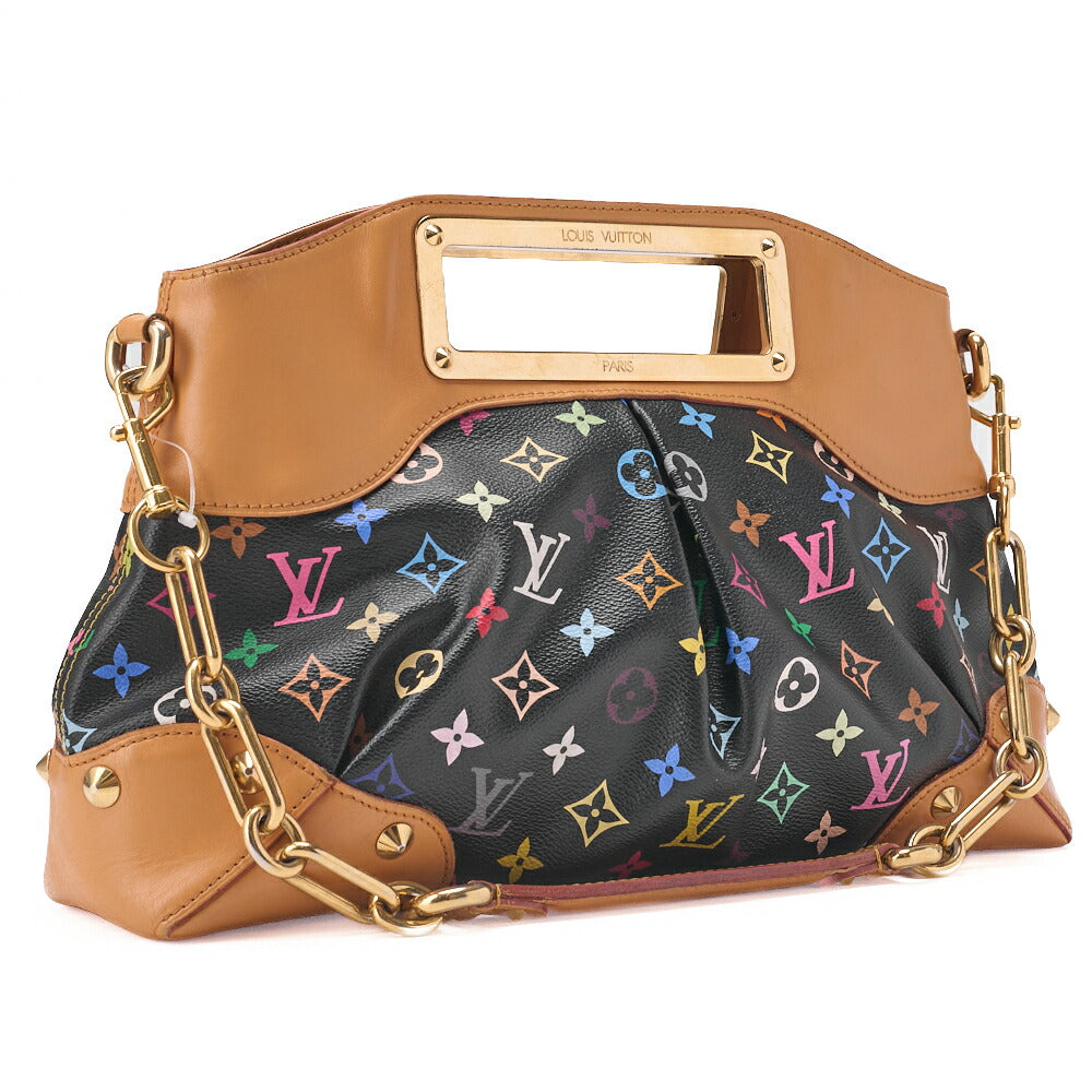 Louis Vuitton Shoulder Bag 2WAY Monogram Multicolor Canvas Noir Gold-Tone Hardware Pre-Owned
