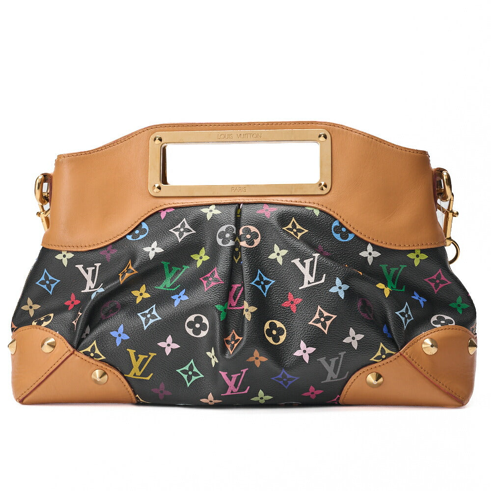 Louis Vuitton Shoulder Bag 2WAY Monogram Multicolor Canvas Noir Gold-Tone Hardware Pre-Owned