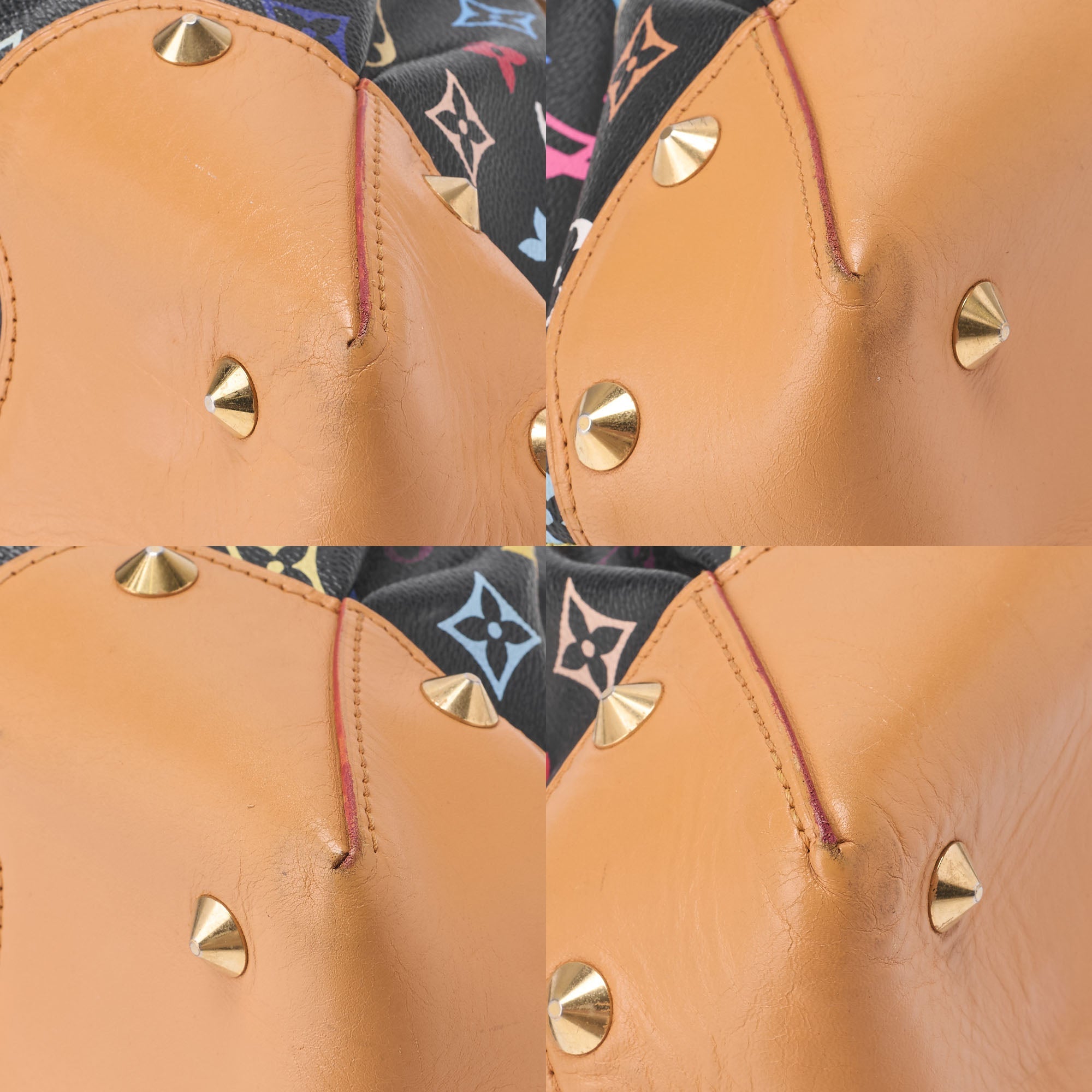 Louis Vuitton Shoulder Bag 2WAY Monogram Multicolor Canvas Noir Gold-Tone Hardware Pre-Owned