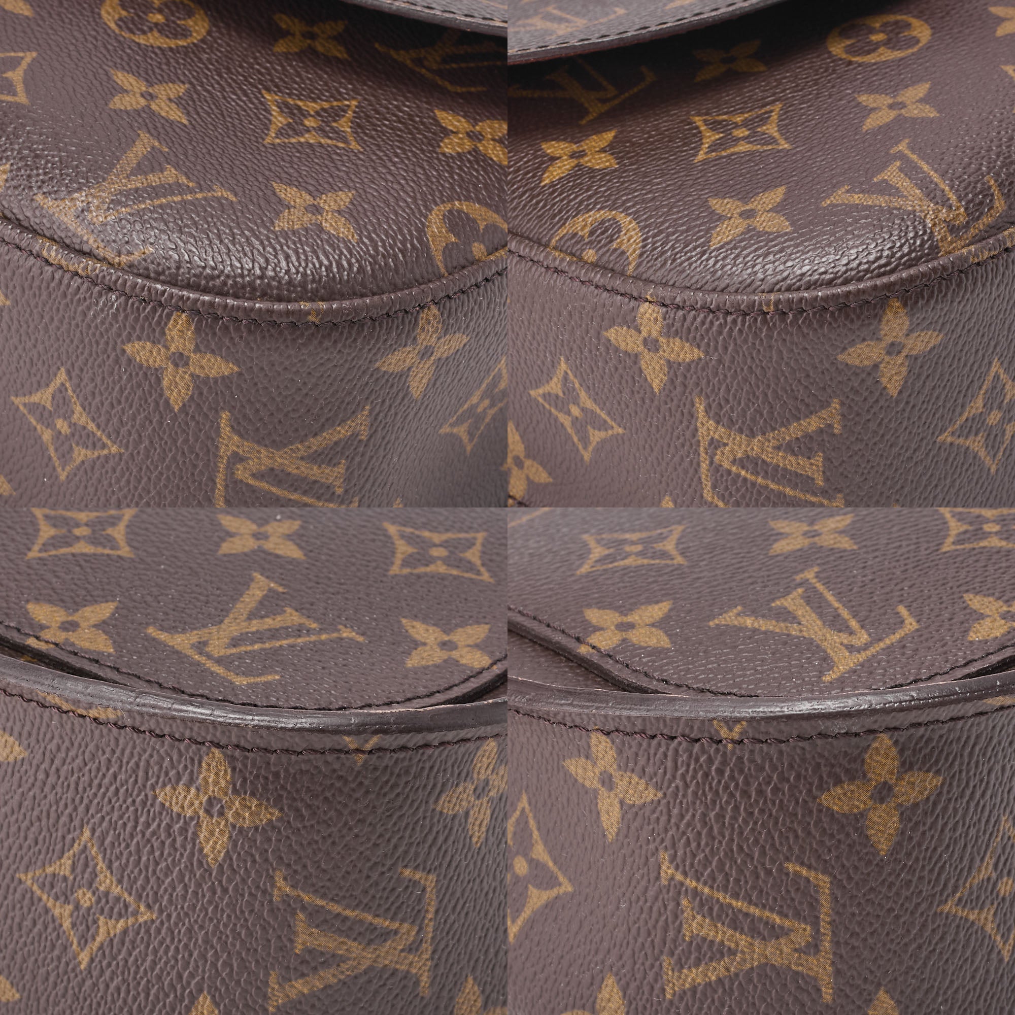 LOUIS VUITTON Louis Vuitton Monogram Sunclus Shoulder Bag M51243 Brown Gold-Tone Hardware, Pre-Owned