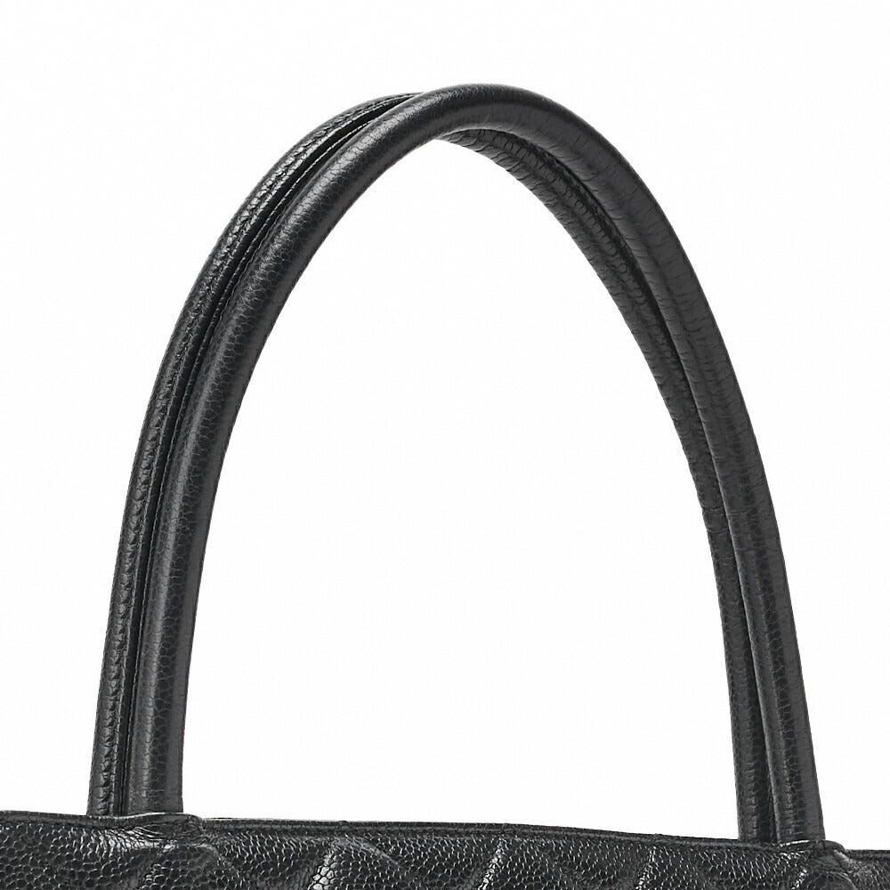 Chanel Matelasse Caviar Skin Reissue Tote Bag Black / Pre-owned