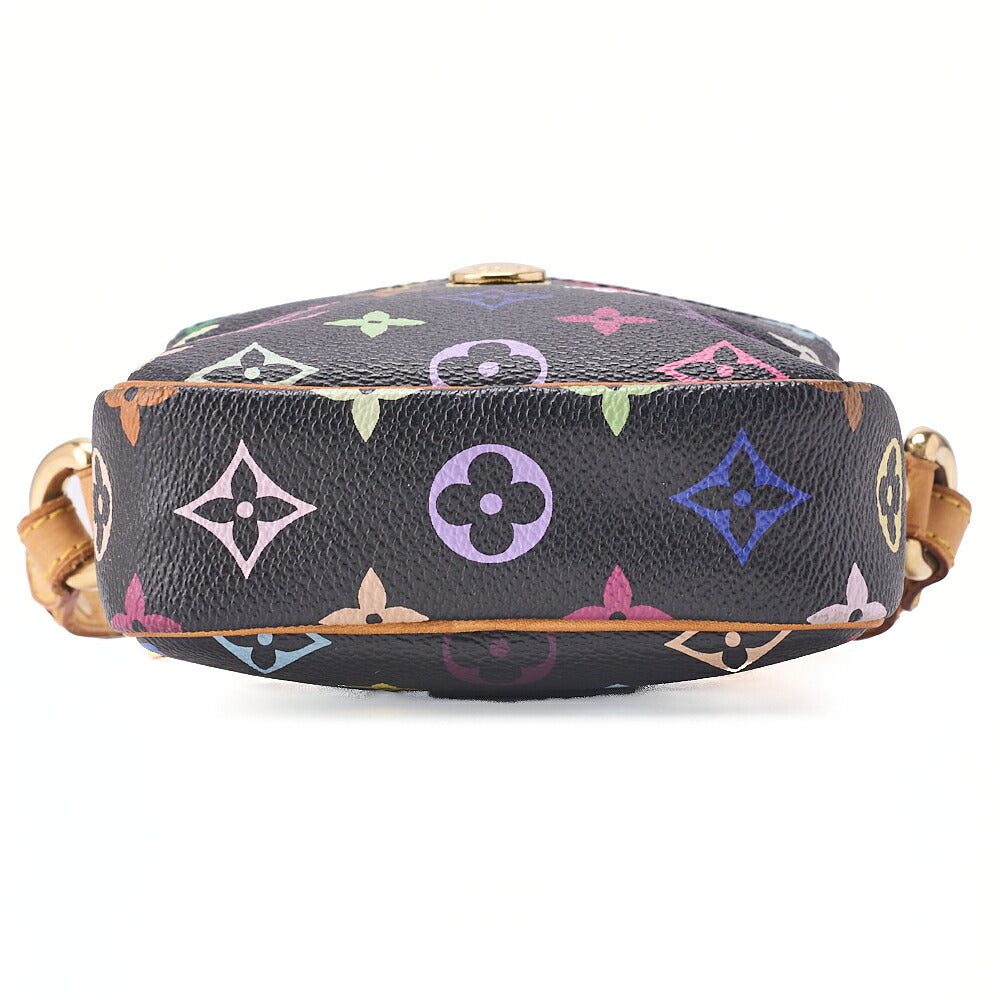 LOUIS VUITTON Louis Vuitton Monogram Monogram Multicolor Lift M40056 Shoulder Bag Black Gold-Tone Hardware, Pre-Owned]