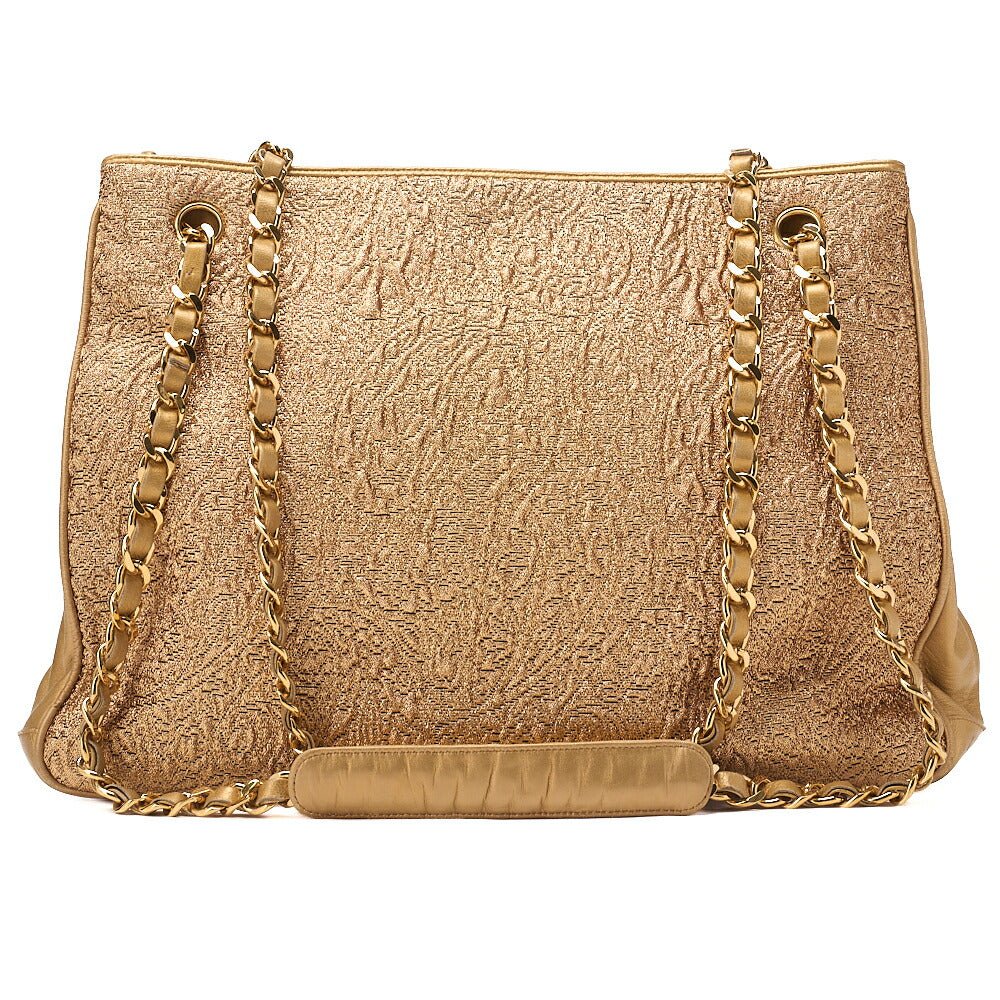 CHANEL Chain Shoulder Bag Matelasse Ball Charm Lace x Lambskin Gold-Tone Hardware, Pre-Owned