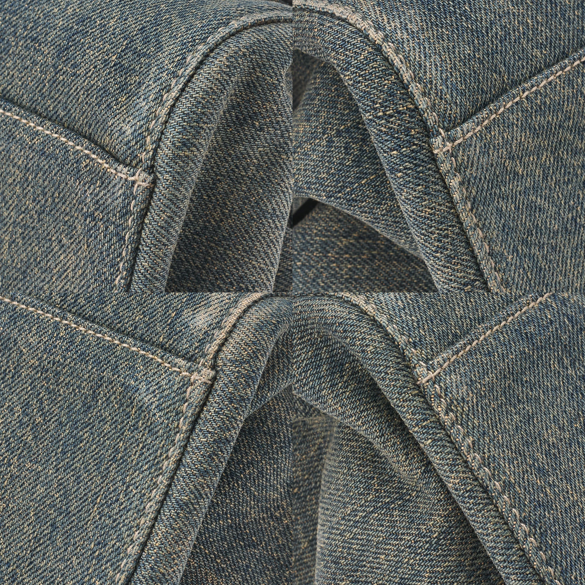 CHANEL Chocolate Bar 2.55 Lock Chain Shoulder Denim x Lambskin Black x Blue Silver-Tone Hardware, Pre-Owned