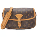 LOUIS VUITTON Monogram Sologne Shoulder Bag Brown Gold-Tone Hardware, Pre-Owned