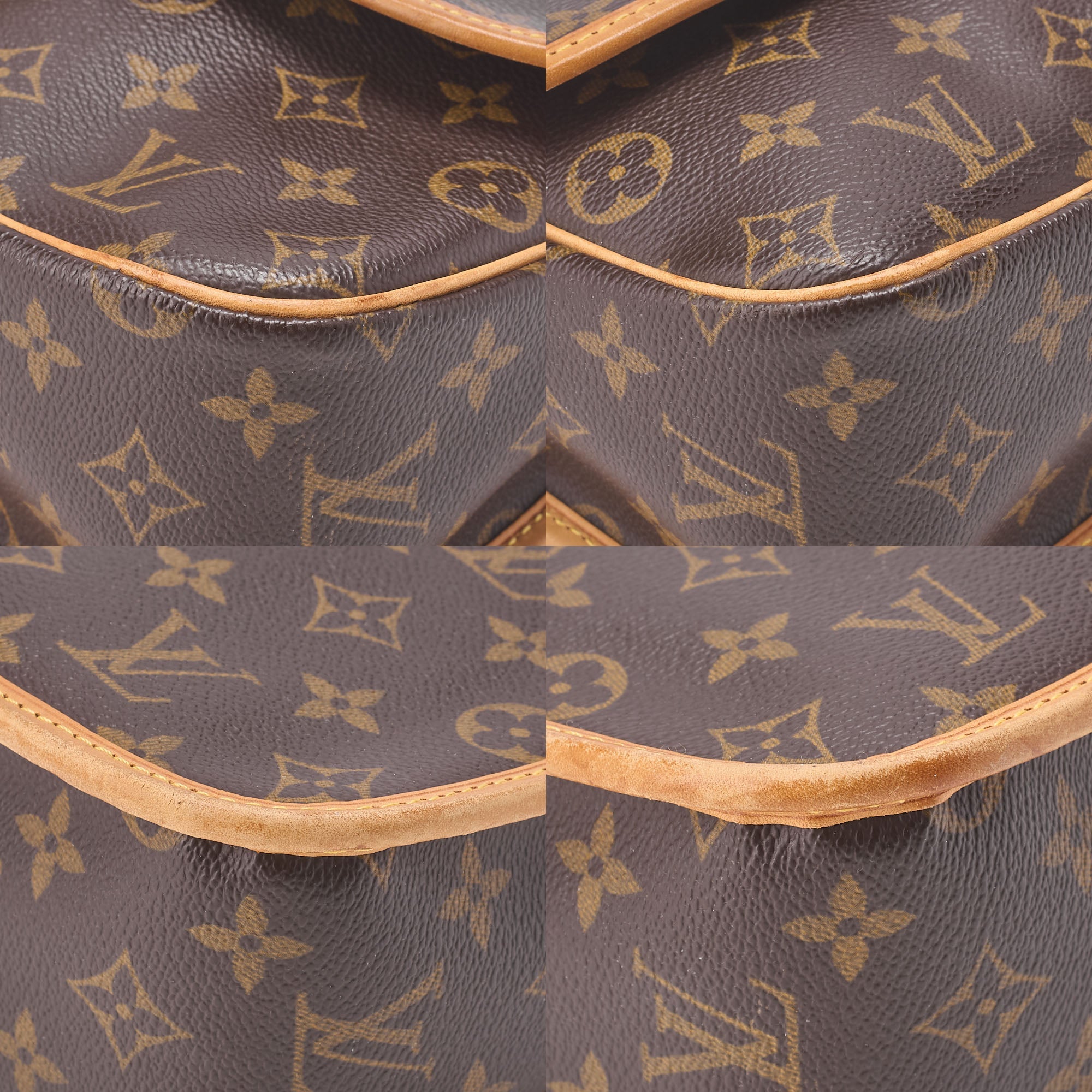 LOUIS VUITTON Monogram Sologne Shoulder Bag Brown Gold-Tone Hardware, Pre-Owned