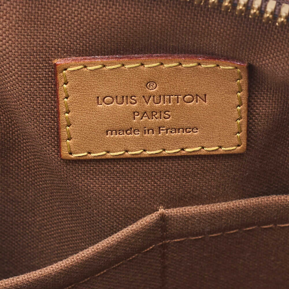 LOUIS VUITTON Louis Vuitton Monogram Tivoli PM Handbag Brown M40143 Gold-Tone Hardware, Pre-Owned