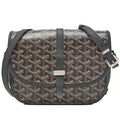 GOYARD Belvedere PM PVCx Leather Shoulder Bag Brown (Silver Fittings) Women's [Used] [Free Shipping] [SS]