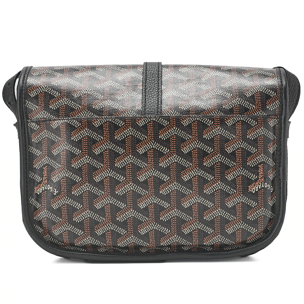 GOYARD Belvedere PM PVCx Leather Shoulder Bag Brown (Silver Fittings) Women's [Used] [Free Shipping] [SS]