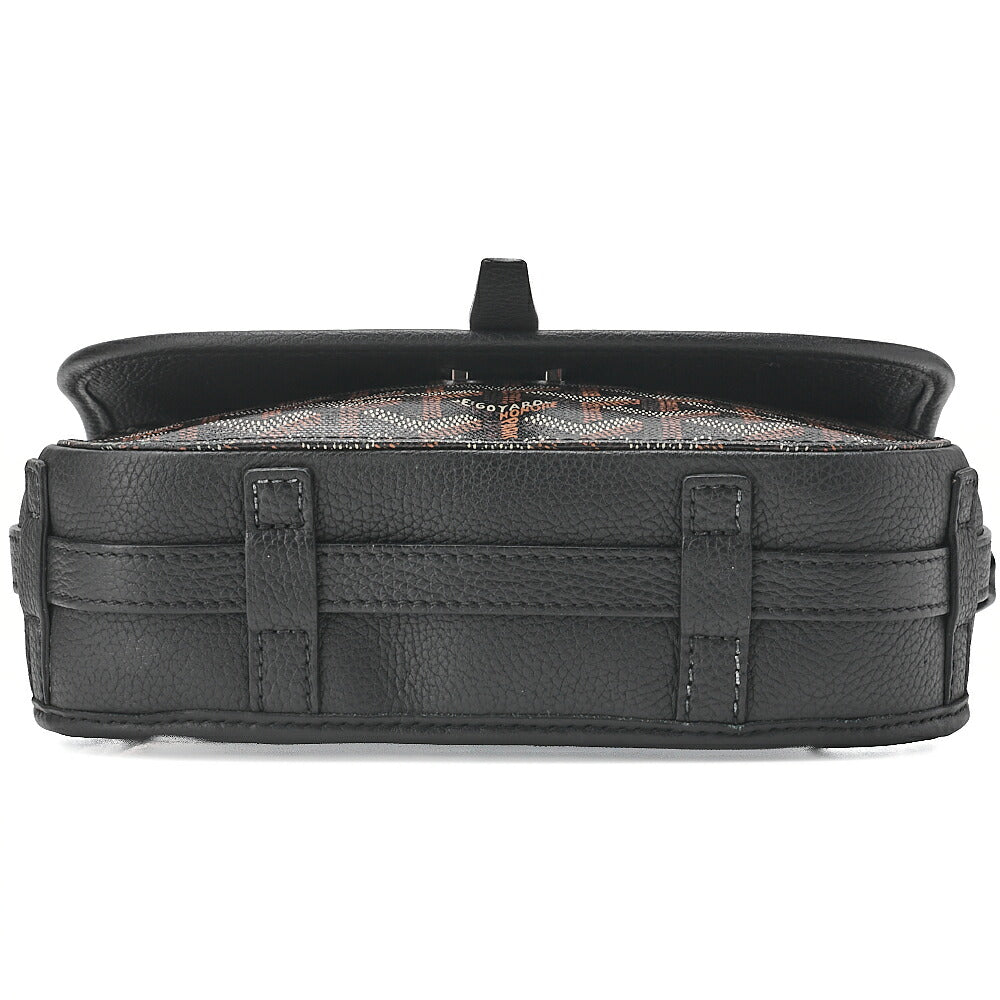 GOYARD Belvedere PM PVCx Leather Shoulder Bag Brown (Silver Fittings) Women's [Used] [Free Shipping] [SS]