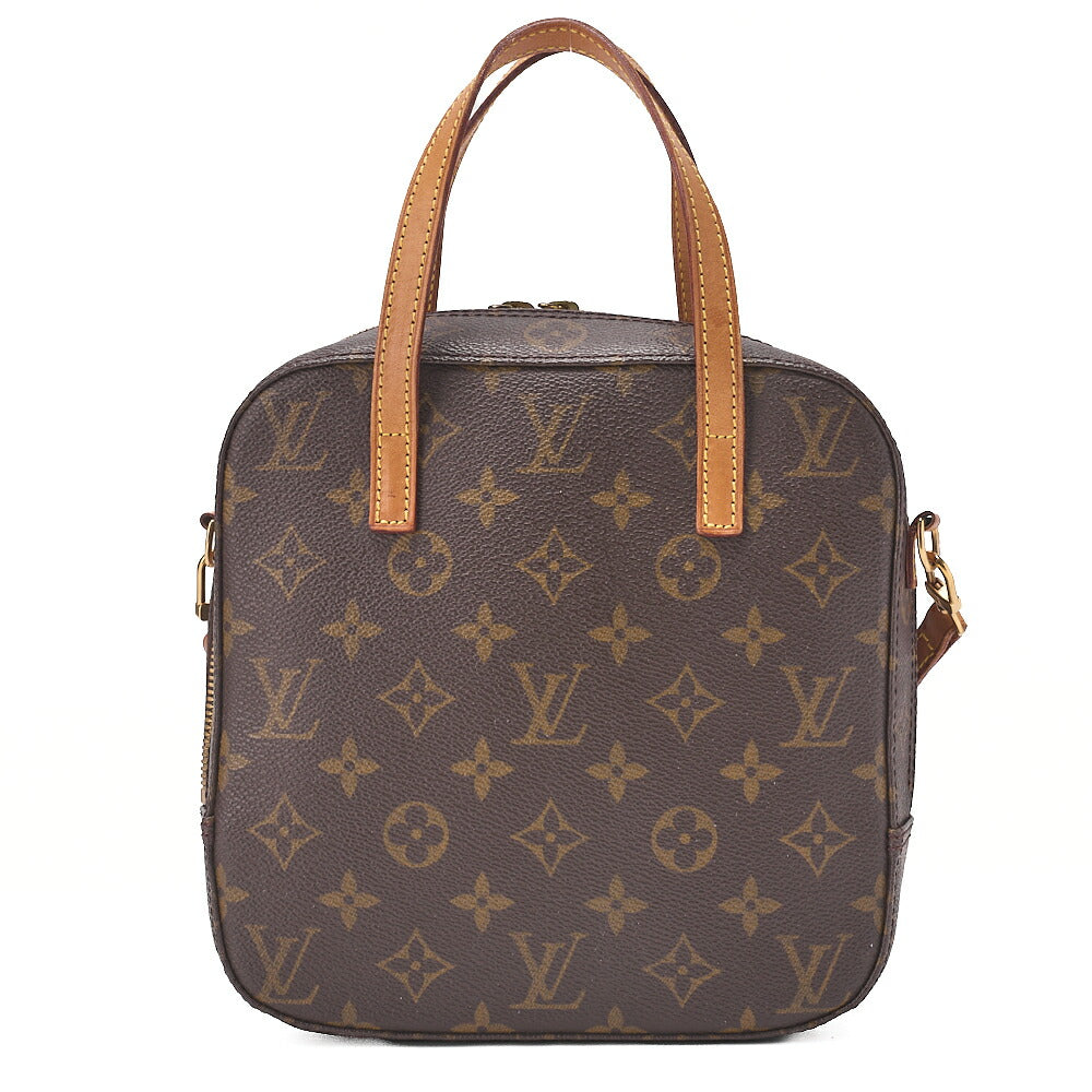 LOUIS VUITTON Louis Vuitton Monogram Spontini 2WAY Handbag M51242 Gold-Tone Hardware, Pre-Owned