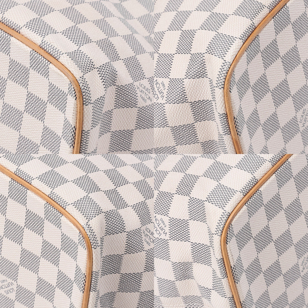LOUIS VUITTON Louis Vuitton Damier Azul Saleya MM Tote Bag N51185 Gold-Tone Hardware, Pre-Owned