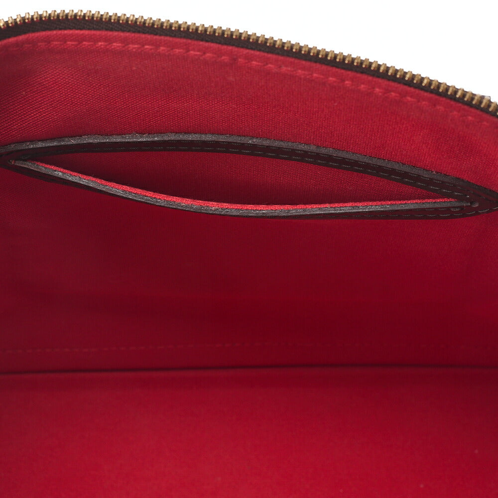 LOUIS VUITTON Louis Vuitton Handbag Alma PM Damier Brown Gold-Tone Hardware, Pre-Owned