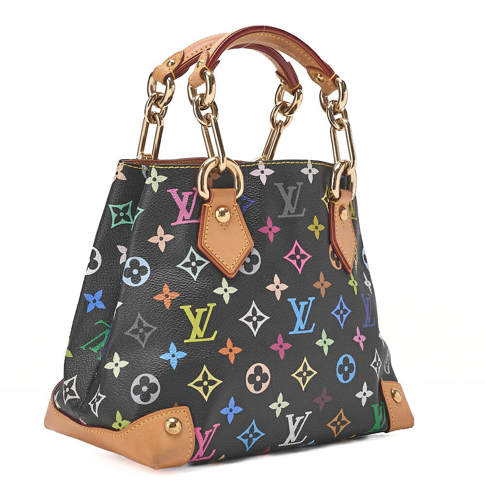 LOUIS VUITTON Louis Vuitton Monogram Multicolor Eodora Handbag M40048 Black Gold-Tone Hardware, Pre-Owned