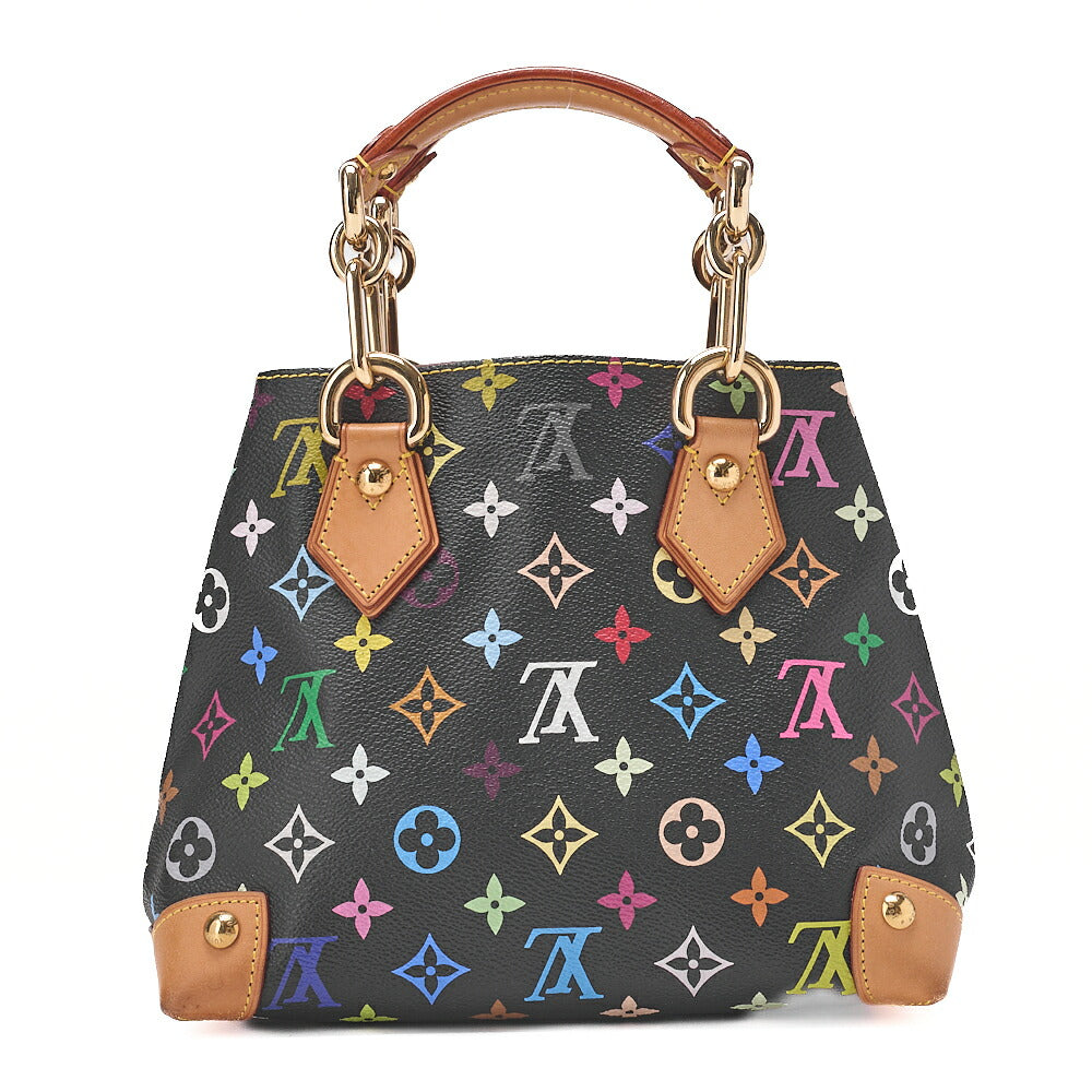 LOUIS VUITTON Louis Vuitton Monogram Multicolor Eodora Handbag M40048 Black Gold-Tone Hardware, Pre-Owned