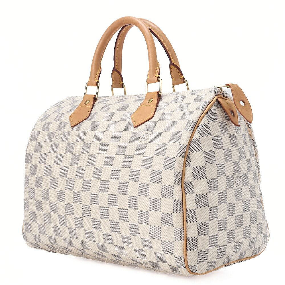 LOUIS VUITTON Louis Vuitton Damierezul Speedy 30 Handbag N41533 Gold-Tone Hardware, Pre-Owned