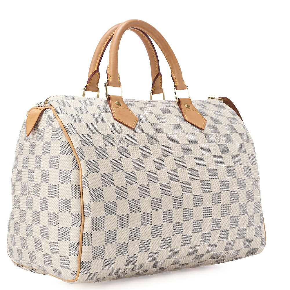 LOUIS VUITTON Louis Vuitton Damierezul Speedy 30 Handbag N41533 Gold-Tone Hardware, Pre-Owned