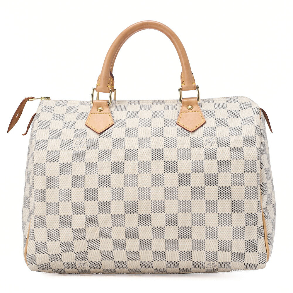 LOUIS VUITTON Louis Vuitton Damierezul Speedy 30 Handbag N41533 Gold-Tone Hardware, Pre-Owned