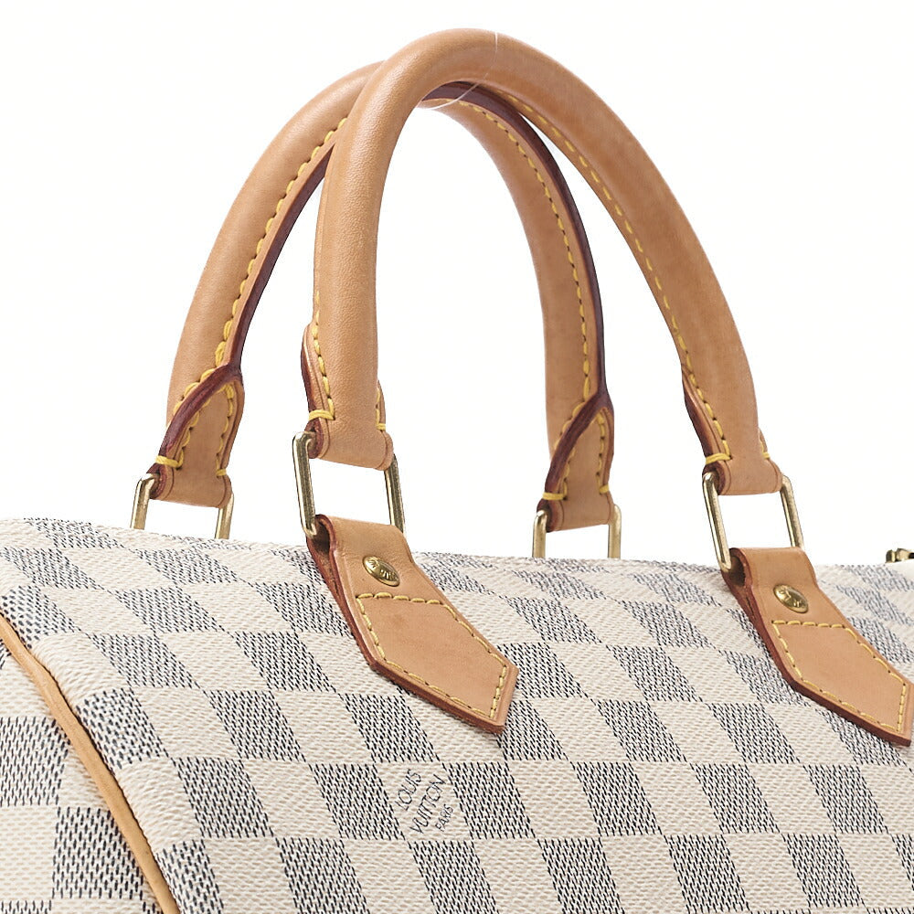 LOUIS VUITTON Louis Vuitton Damierezul Speedy 30 Handbag N41533 Gold-Tone Hardware, Pre-Owned