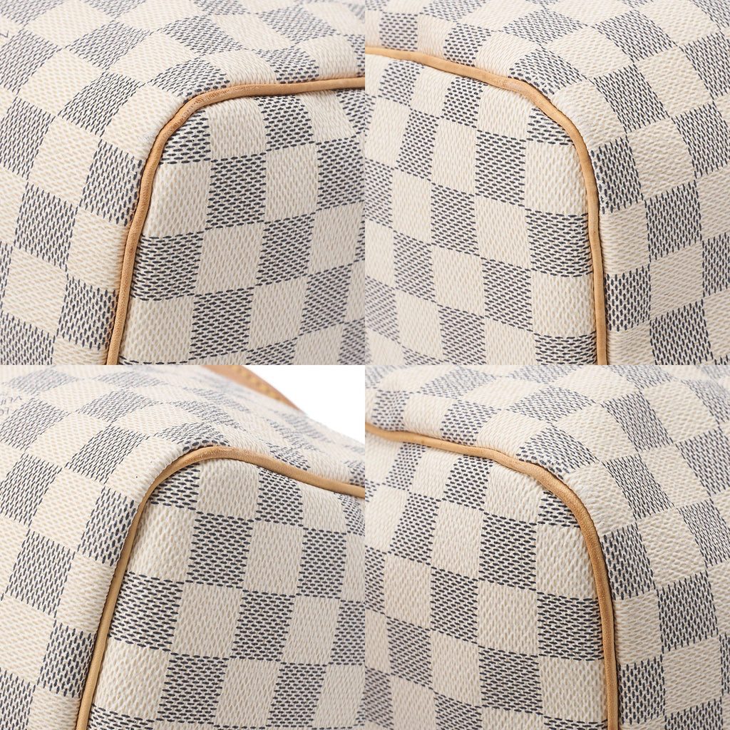 LOUIS VUITTON Louis Vuitton Damierezul Speedy 30 Handbag N41533 Gold-Tone Hardware, Pre-Owned