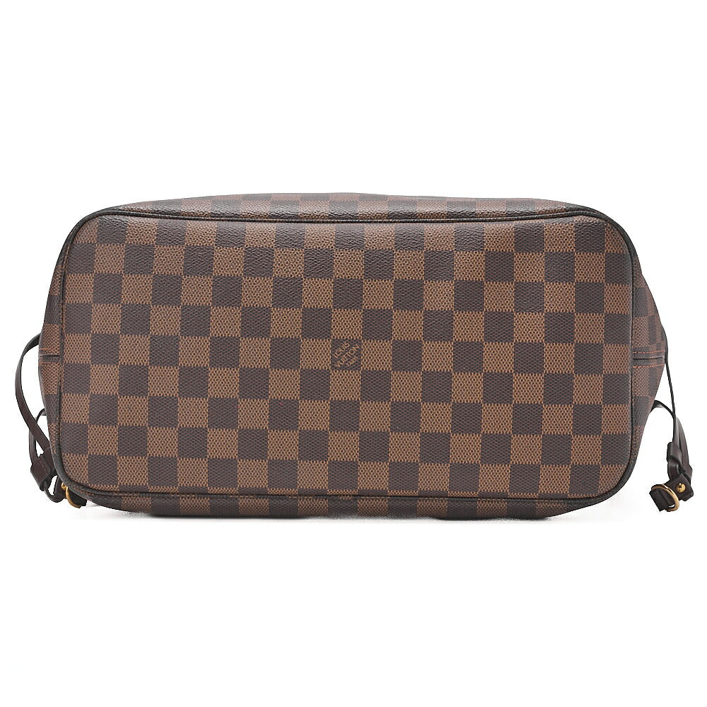 LOUIS VUITTON Louis Vuitton Damier Evenu Neverful MM Brown M40156 Gold-Tone Hardware, Pre-Owned