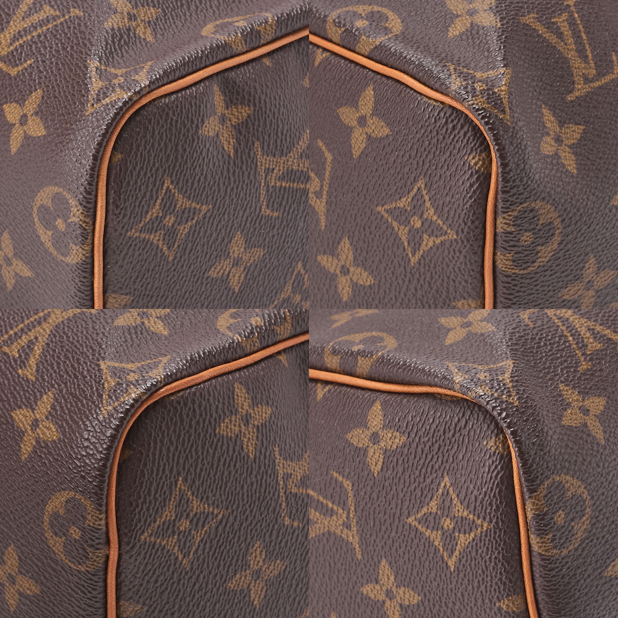 LOUIS VUITTON Louis Vuitton Monogram Speedy 25 Handbag Brown Gold-Tone Hardware, Pre-Owned