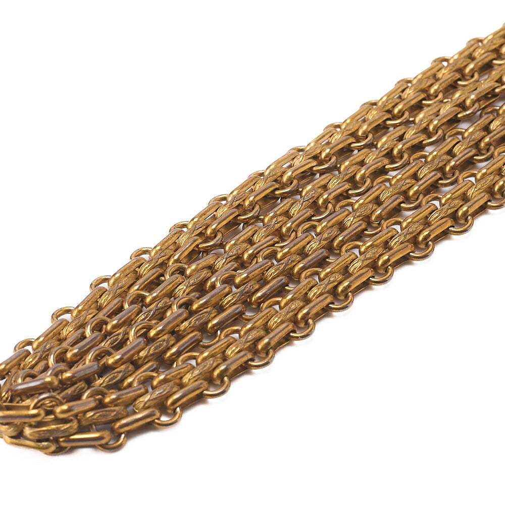 CHANEL Lambskin Diamond Stitch Grain Chain Shoulder Black Gold-Tone Hardware, Pre-Owned